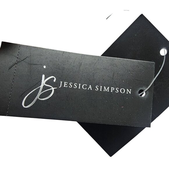 Jessica Simpson Floral One-Piece Swimsuit With Crisscross Back Straps Medium - Picture 6 of 8